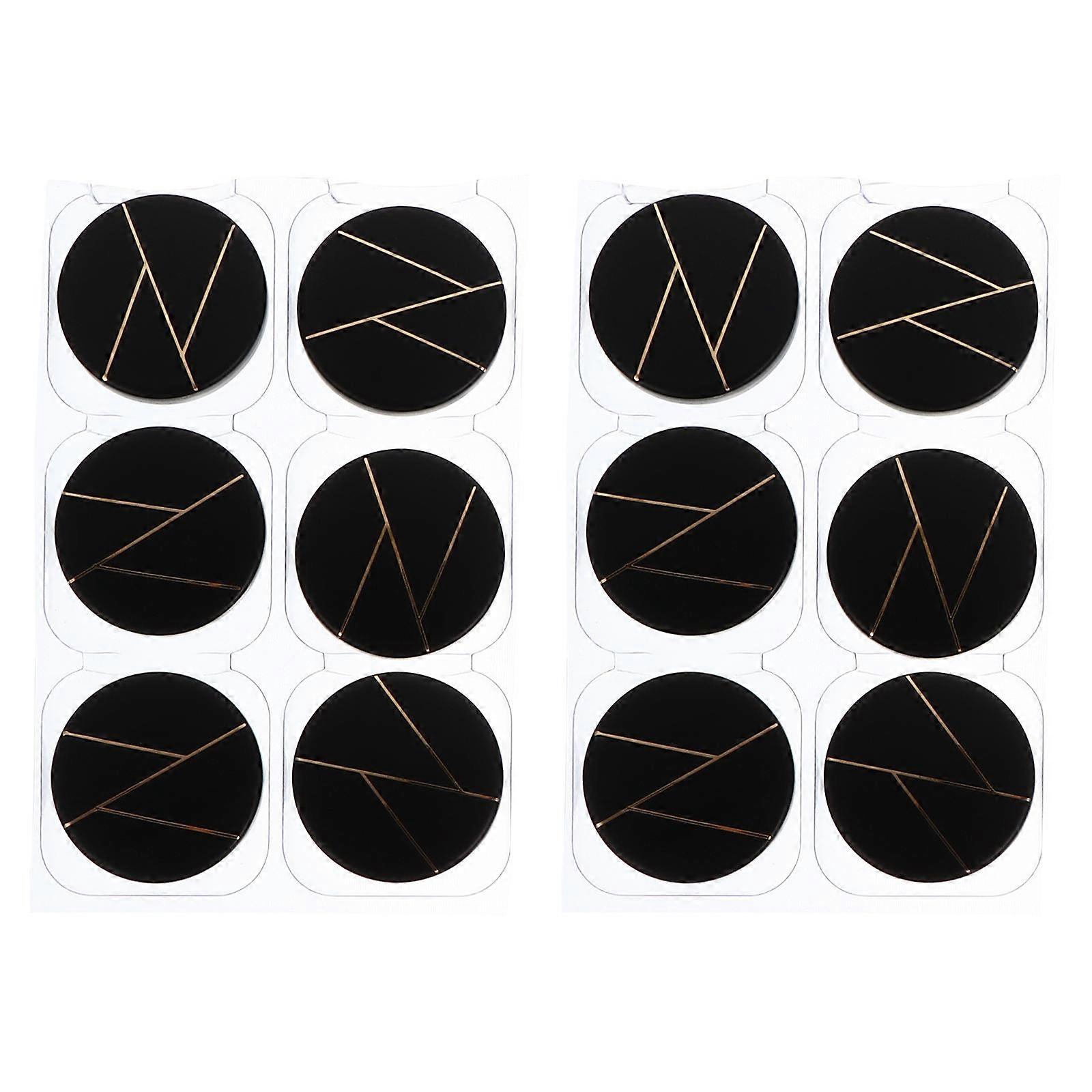 12Pcs Creative Coat Buckles Stylish Metal Fasteners for Ladies Cloth