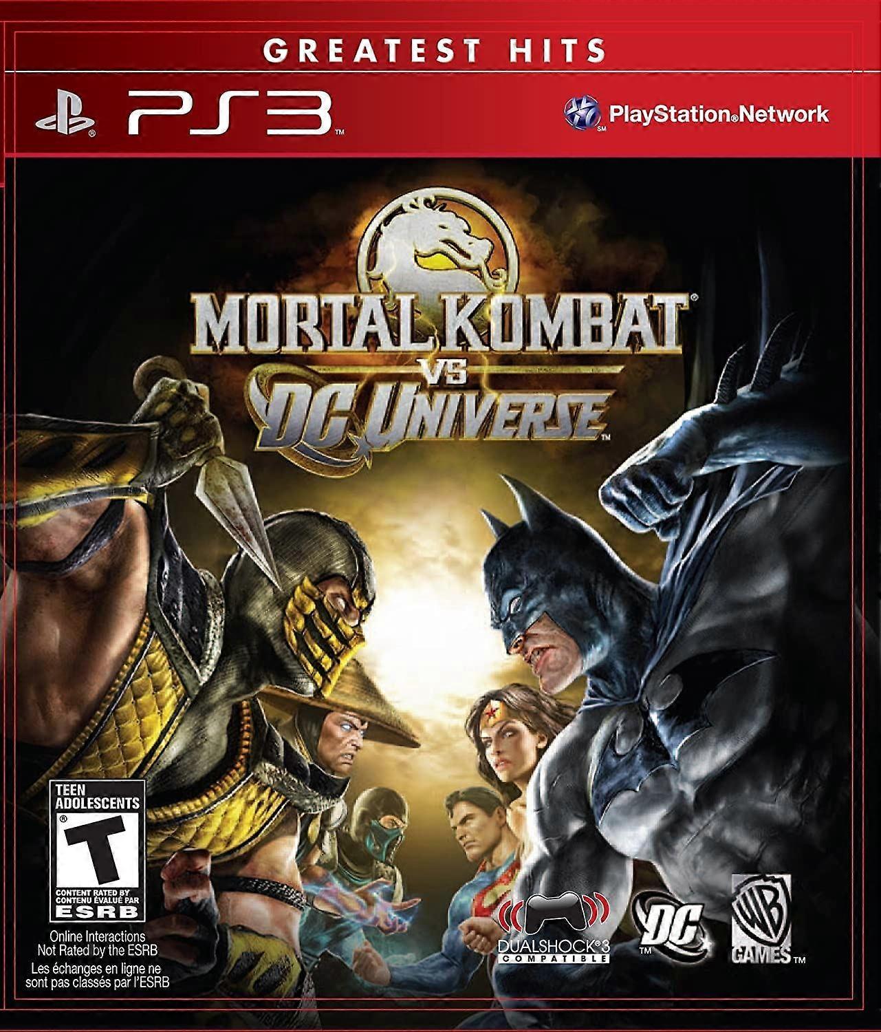 Mortal Kombat vs. DC Universe PS3 Game