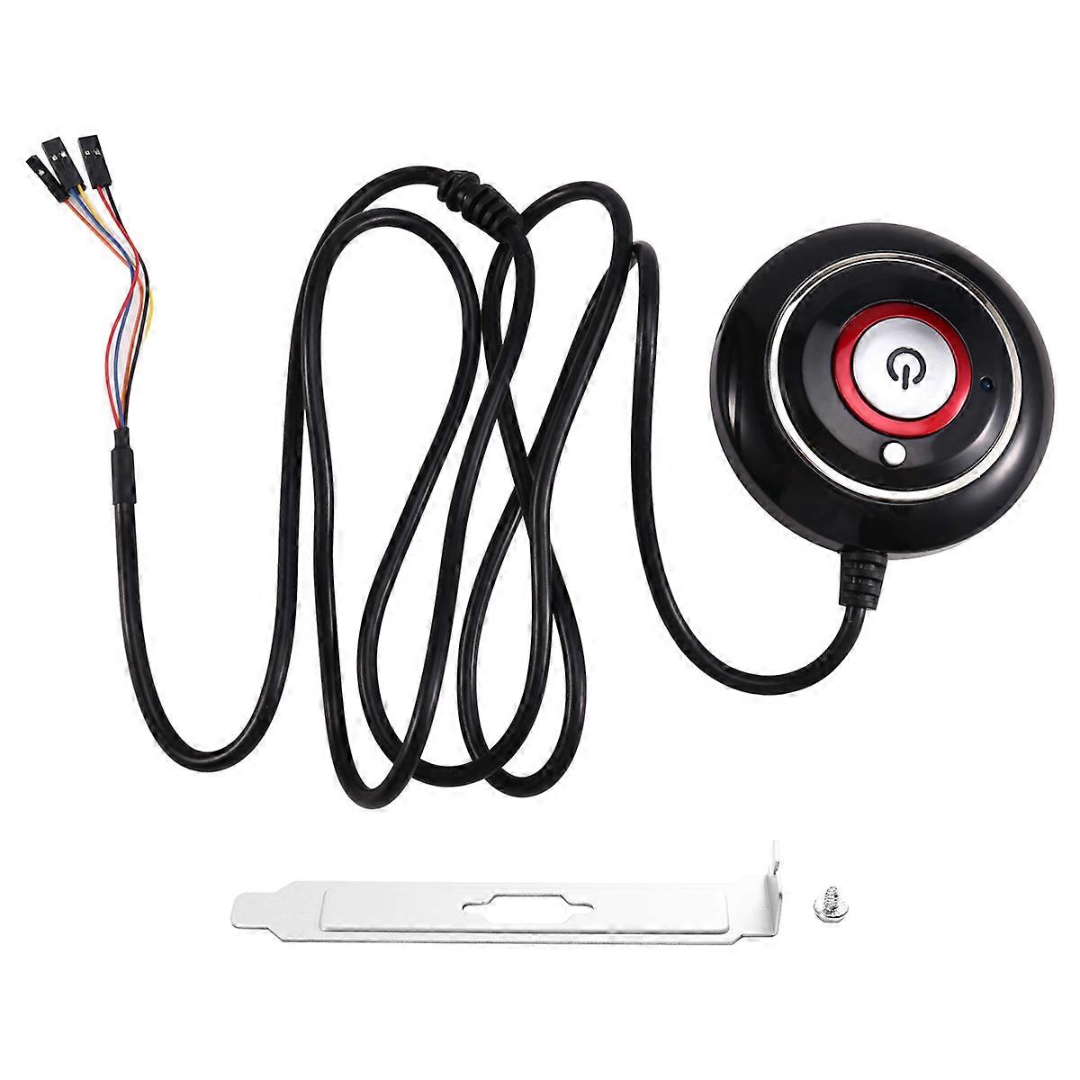 Computer Desktop Switch Button Desktop Host External Start Button PC Motherboard External Power But