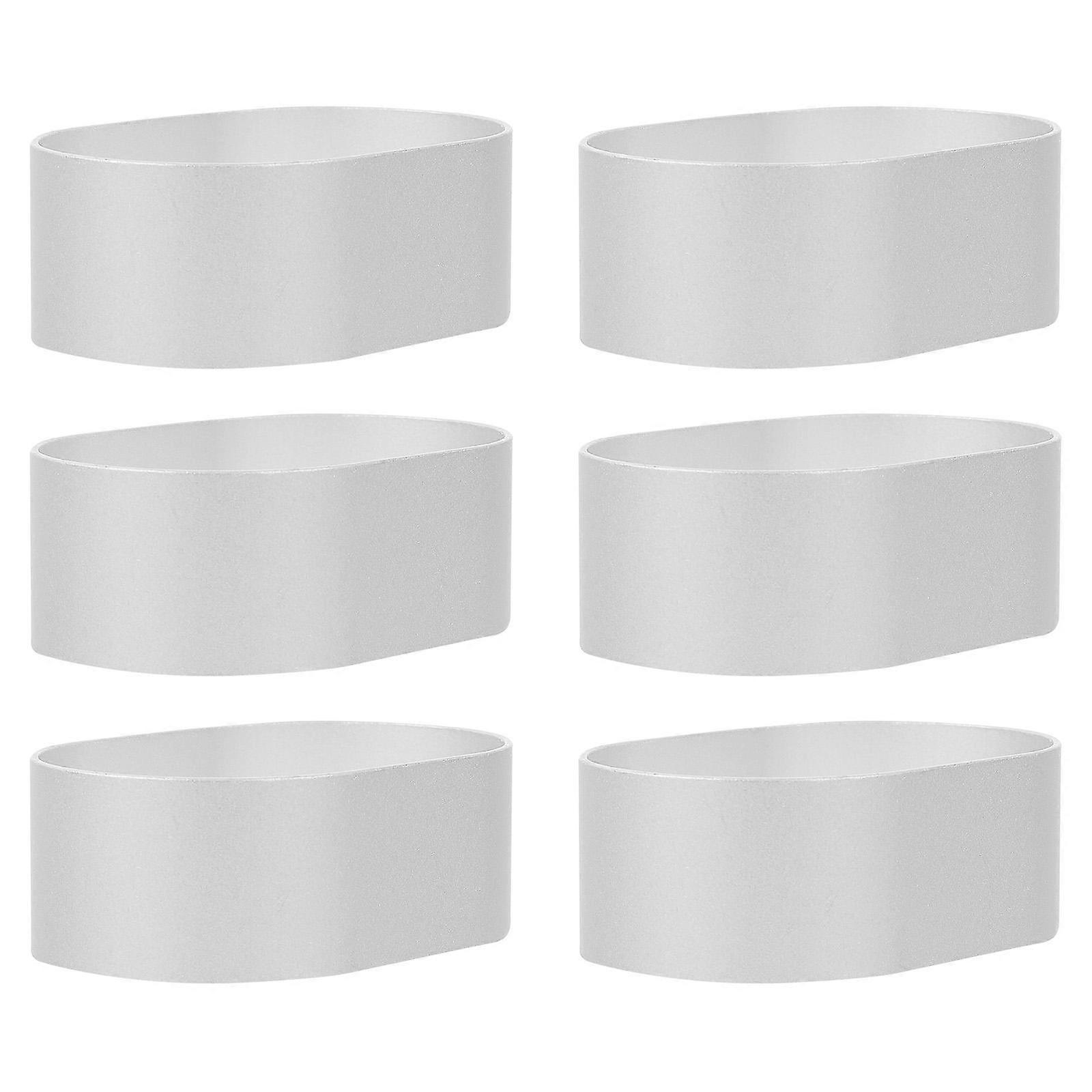 Here's a polished and professional product description for your **6 Pcs Aluminum Alloy Cake Making Mold**:
### **6 Pcs Aluminum Alloy Cake Making