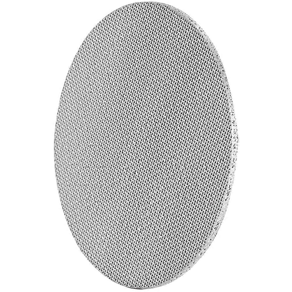 Coffee Filter Mesh Plate Uniform Extraction Office Use Silver 5.1X5.1X0.17CM 1Set