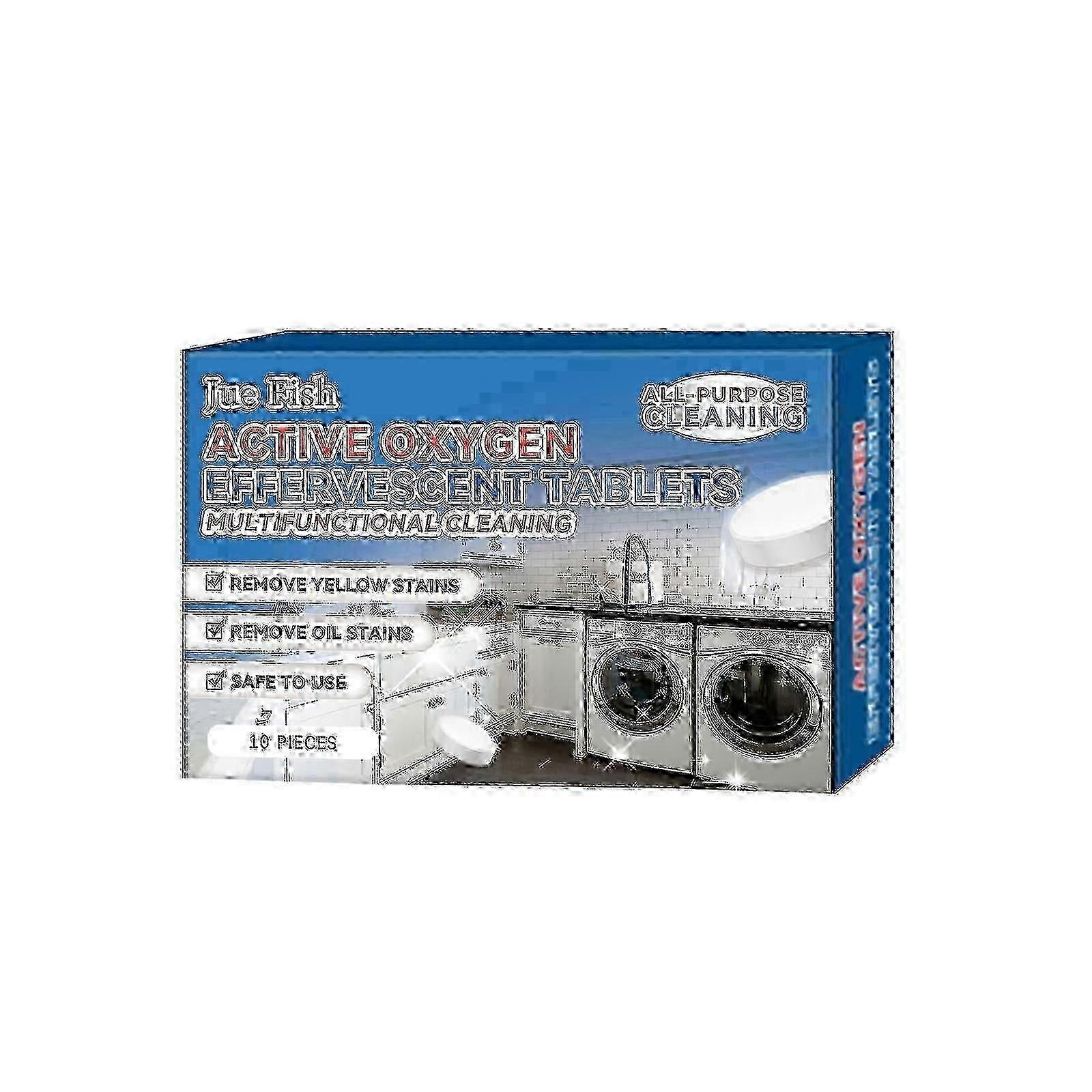 Multi-Functional Oxygen Cleaning Tablets, Clean Kitchen Heavy Oil Stains Grease Multi-Functional Cleaning Tablets