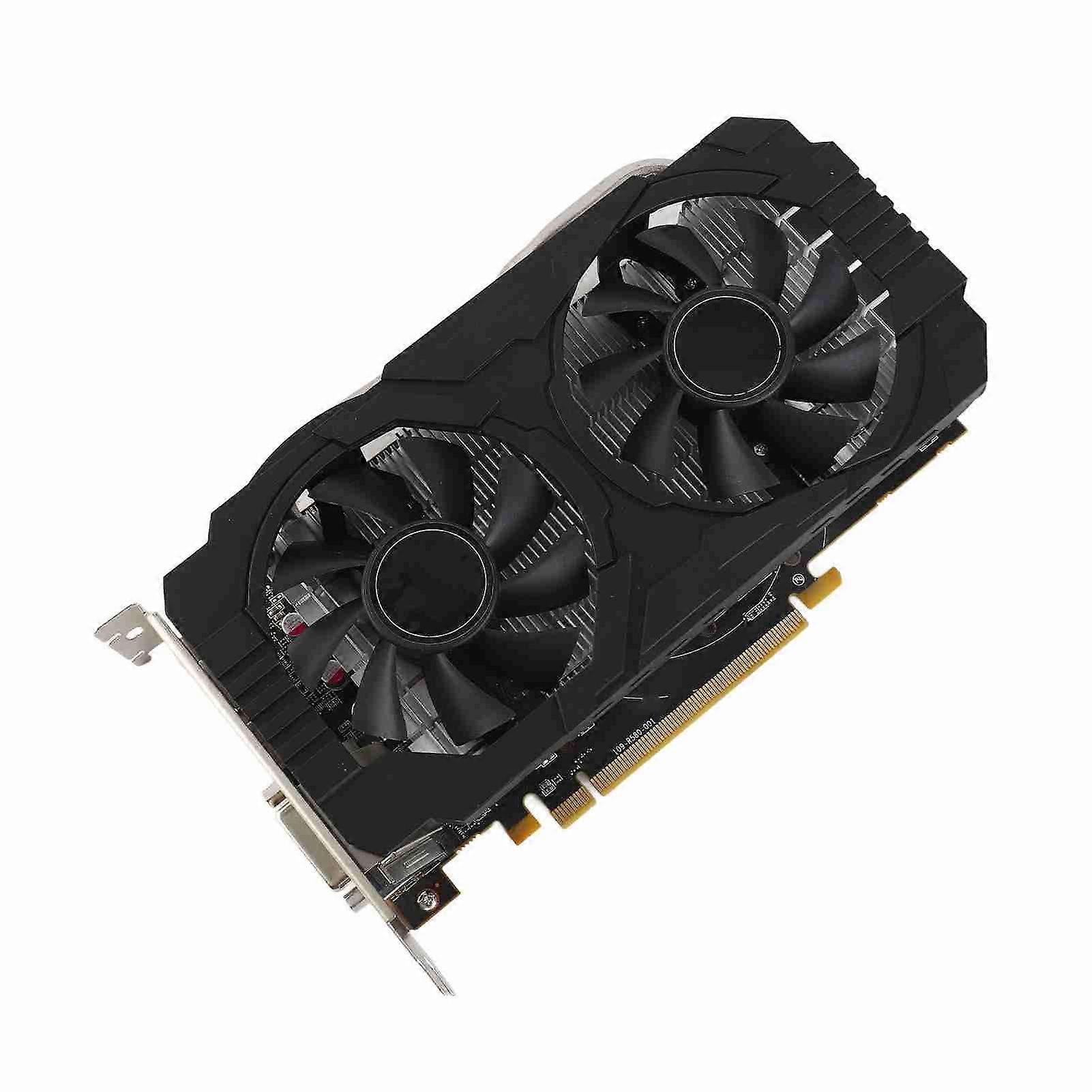 RX580 grafikkort 8GB GDDR5 256bit stöd 8K 2 kylfläktar 16 PCI Express 3.0 spelgrafikkort för hemmakontor