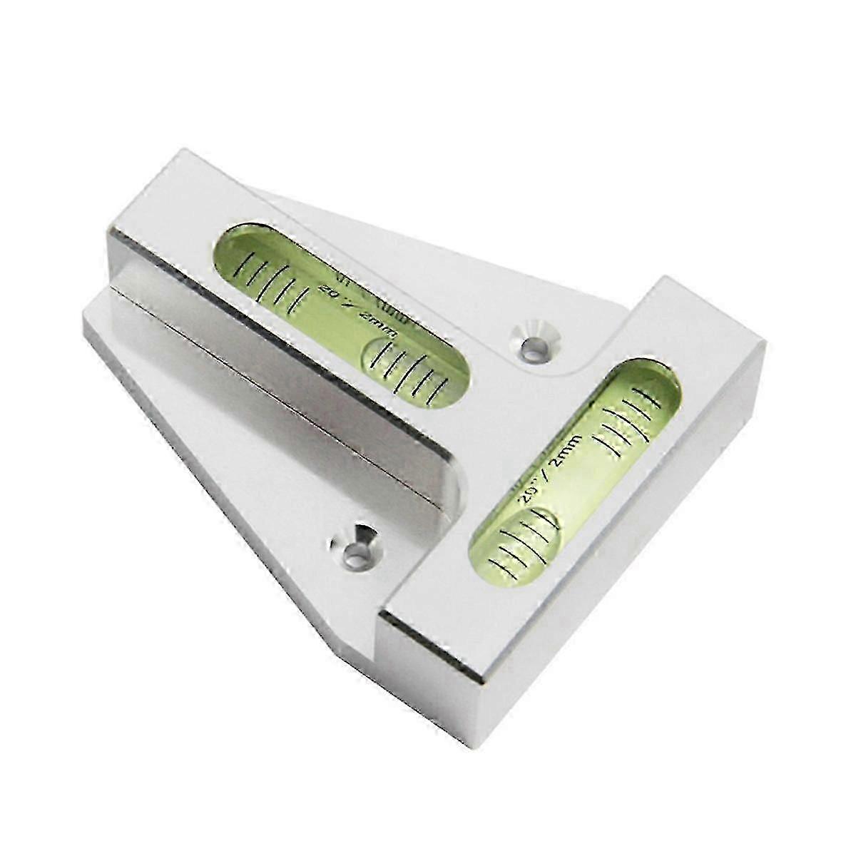 T Type Level Meter, Mini Spirit Level Bubble Two Ways T Type Portable XY Dual-Axis Horizontal Measu,__f0.215 hwy