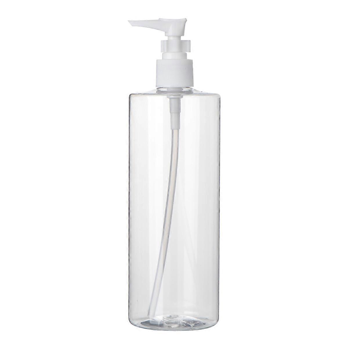 Transparent Plastic Bathroom Container for Storage Use and LeakProof 500ml