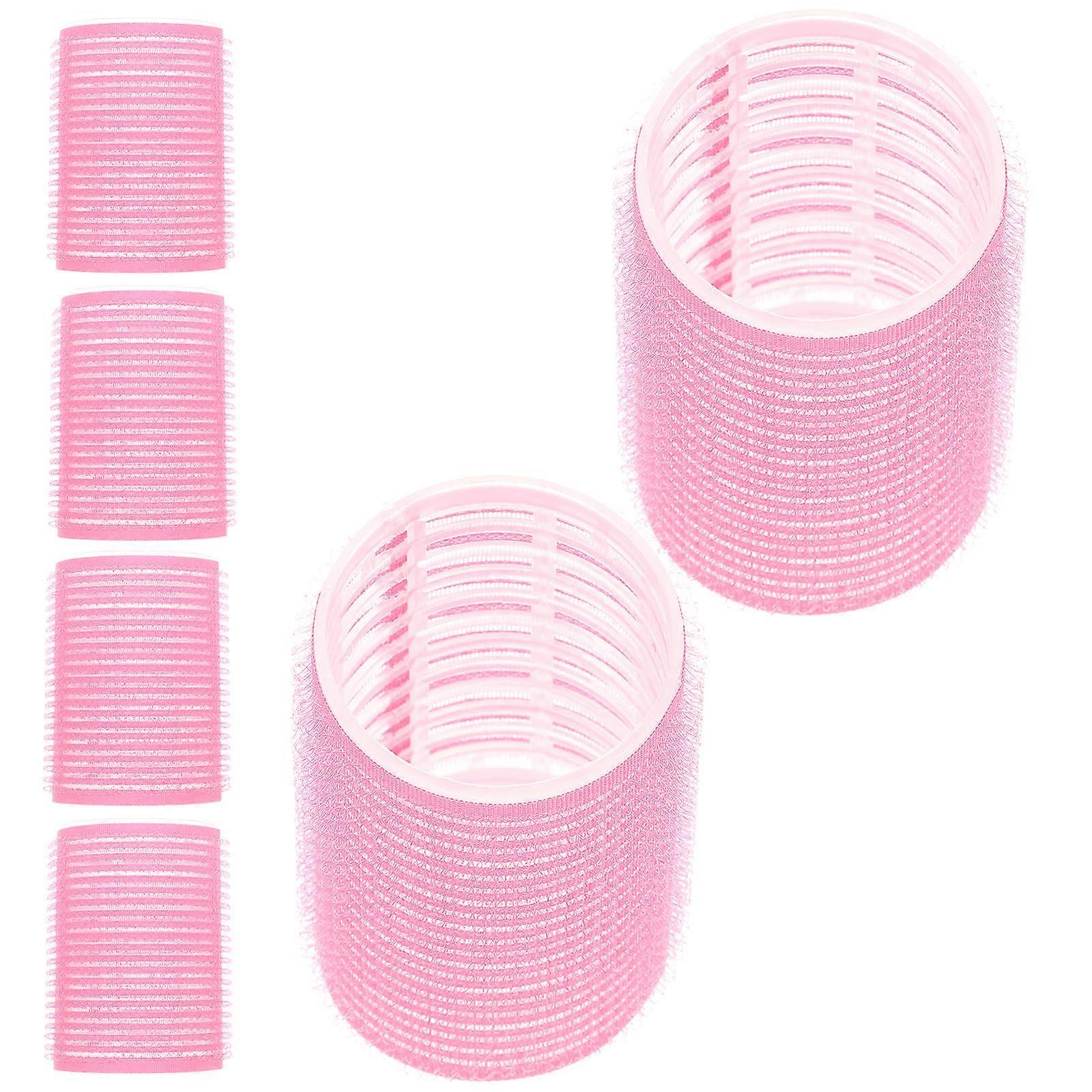 Volume Rollers For Fine Hair Curlers Diy Styling Tools Hairdressing Tool Self-Adhesive 6Pcs 3.6Cm