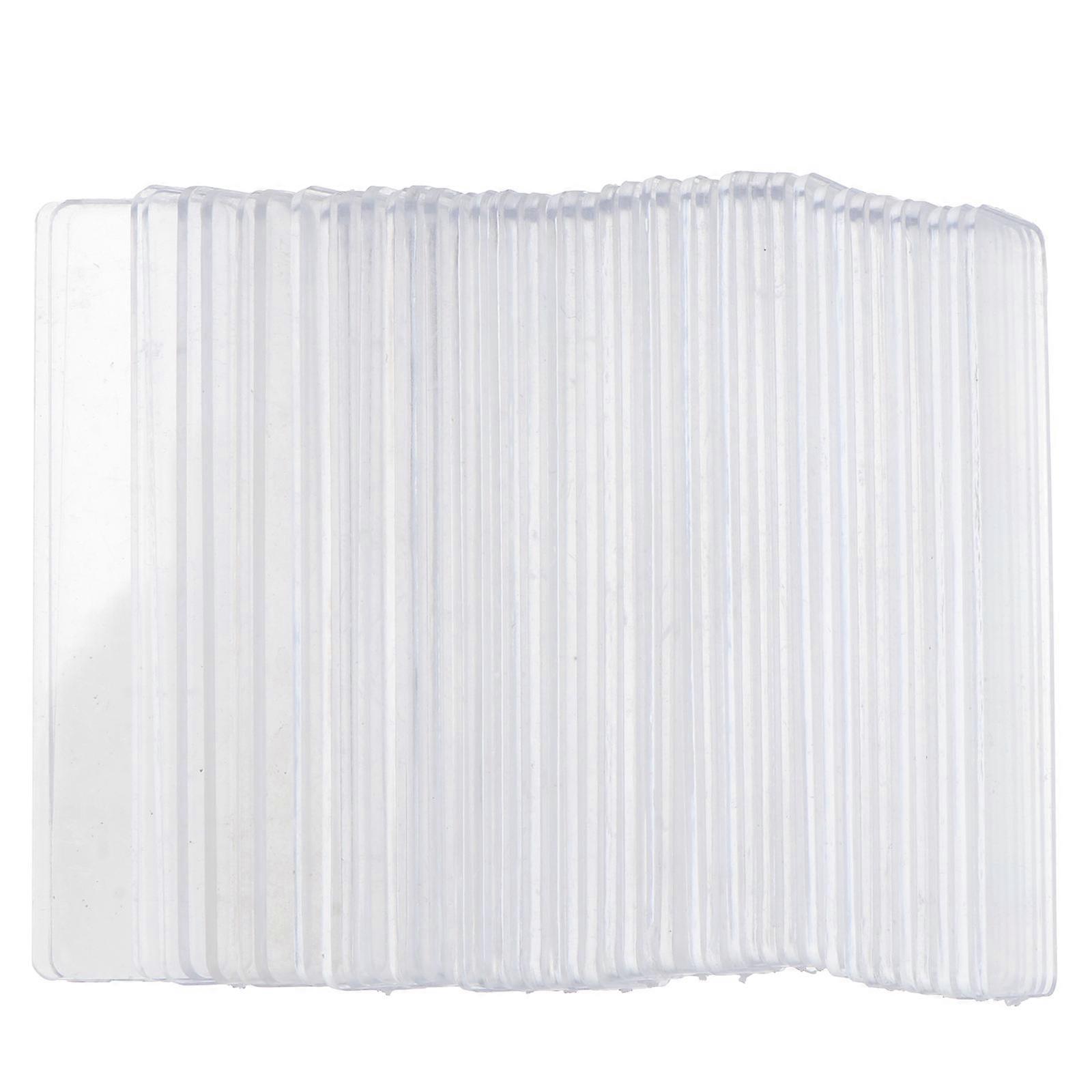 Plastic Tip Stand for Nails Transparent Material Durable and Practical for Nail Art Display and Practice 100pcs