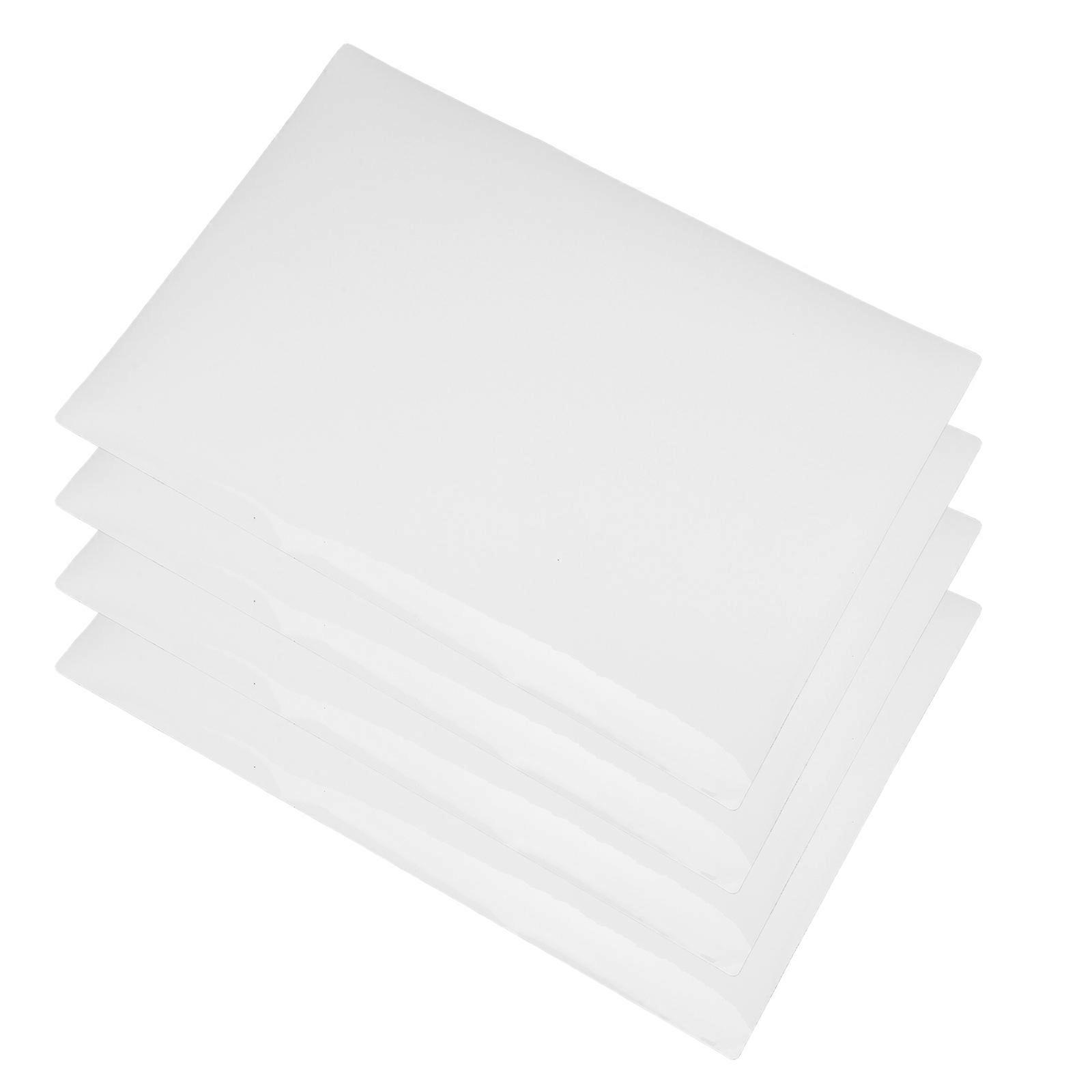 Whiteboard Sticker Reusable Dry Erase Board for Home Use 4Pcs Sheet Set