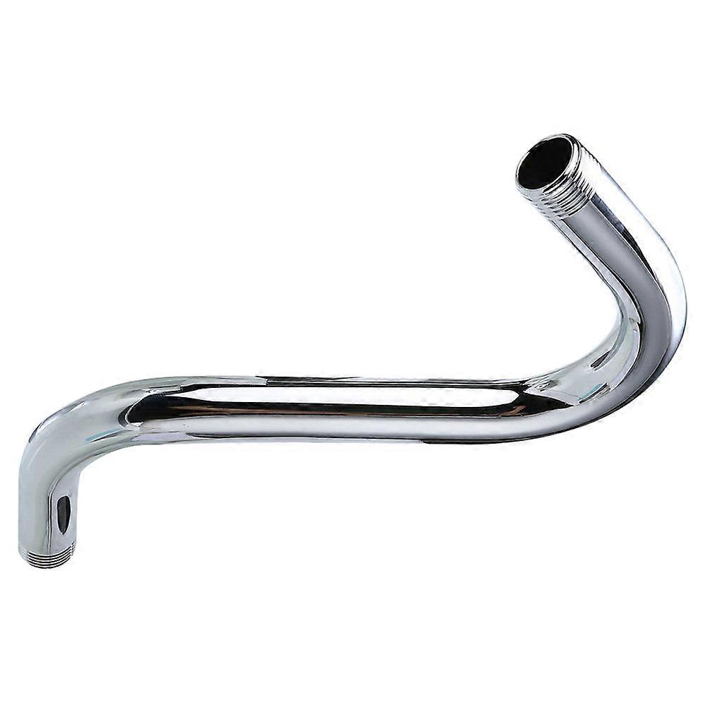 Stainless Steel Shower Arm Replacement with Fine Polishing and Durable Construction for Everyday Use 8 inches Silver