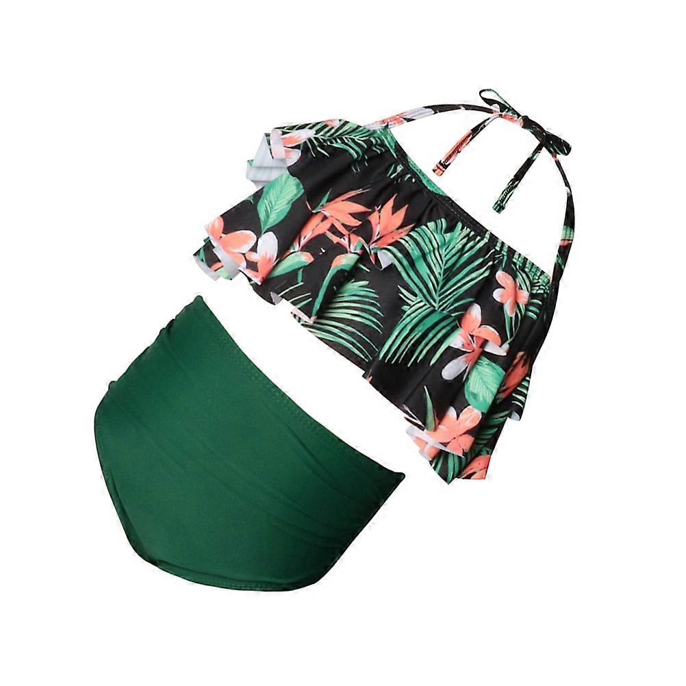 Girls Swimming Costume Beach Holiday Wear Multi Color Quick Drying Breathable Design 1 Set
