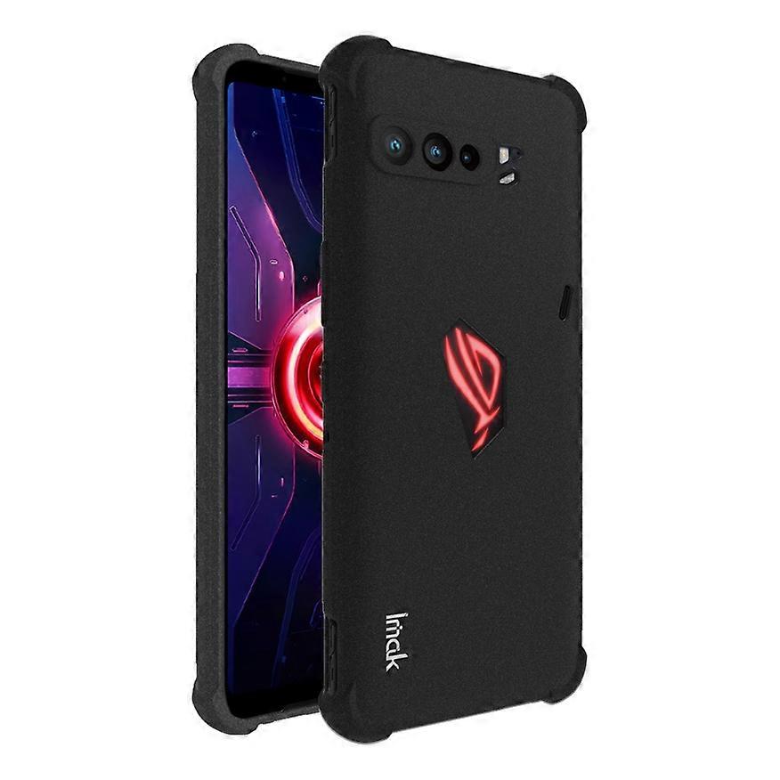 IMAK Airbag Shockproof TPU Case Screen Protector for Asus ROG Phone 3 ZS661KS Phone 3 Strix