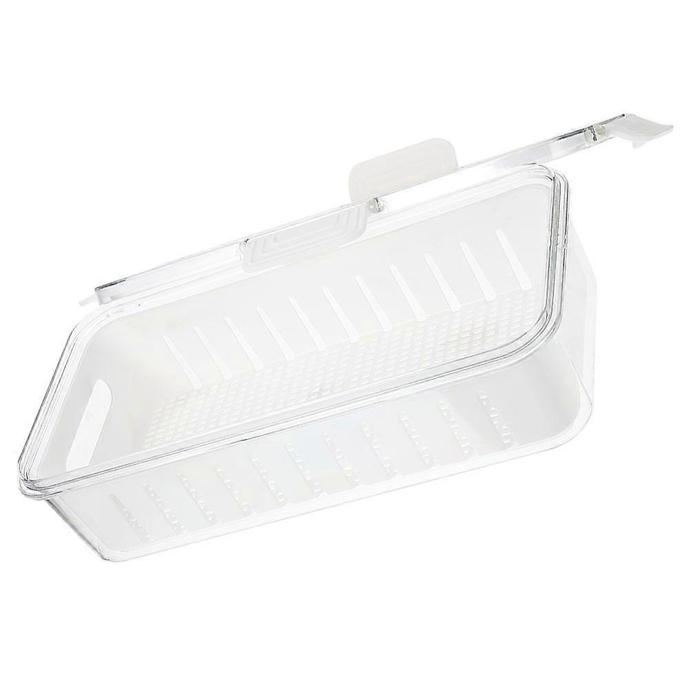 Fridge Storage Containers for Keep Fresh Made of PP White Color Fits Various Scenes 7.87x5.12x3.94 Inches