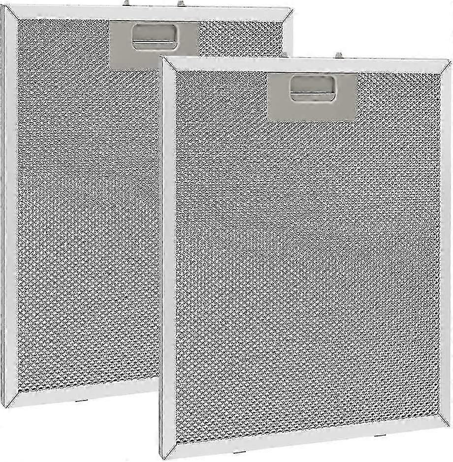 Metal mesh filter for extractor hoods - 2pcs washable 320x260mm
