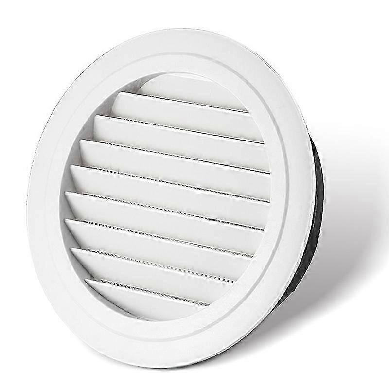 Decorative Air Vent Cover Round Ventilation Grill Outlet with Built-in Screen Mesh Adjustable for Wall Ceiling New