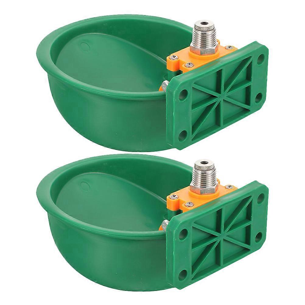 Automatic Drinking Bowls for Sheep & Goats Durable Plastic Waterers with Sensing Design, Easy Installation, Weather Resistant, Livestock Supplies
