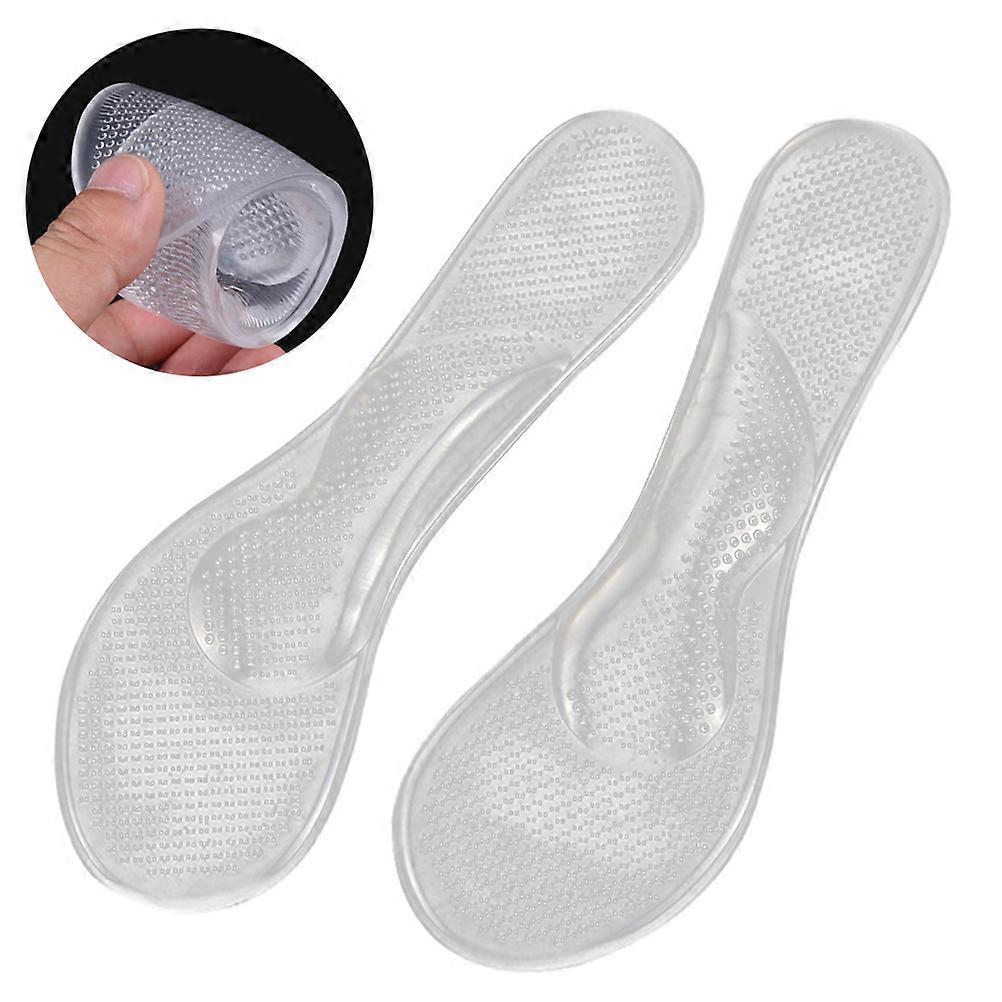 Insoles For High Heels Women Silicone Gel Arch Support Relief Anti Slip One Size Fits All 20 2x6 5x1cm 1Pair