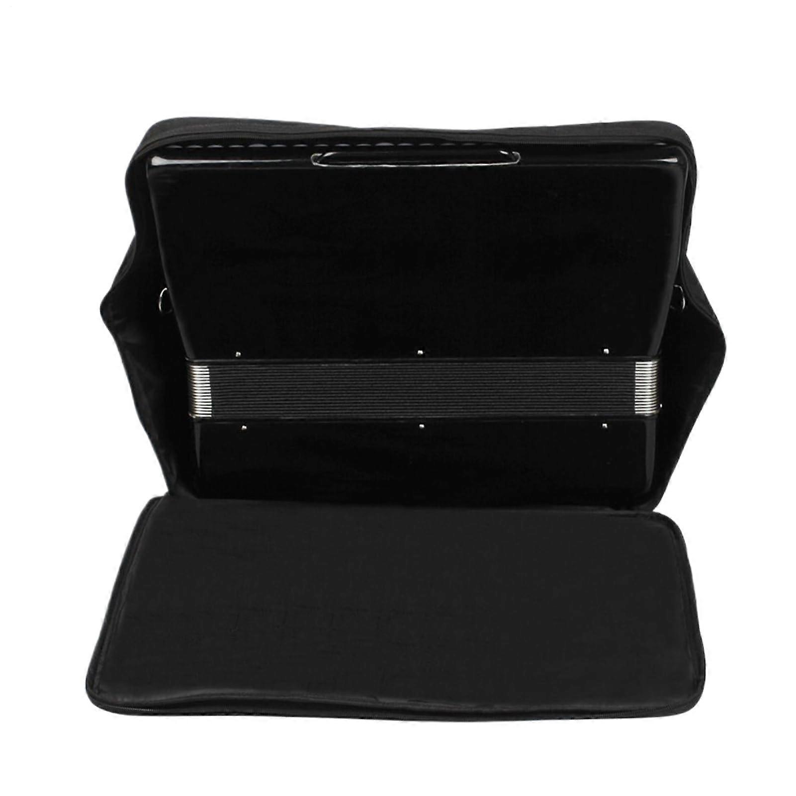 Bass Piano Bag, Accordion Backpack Storage Box with Large Shoulder Strap