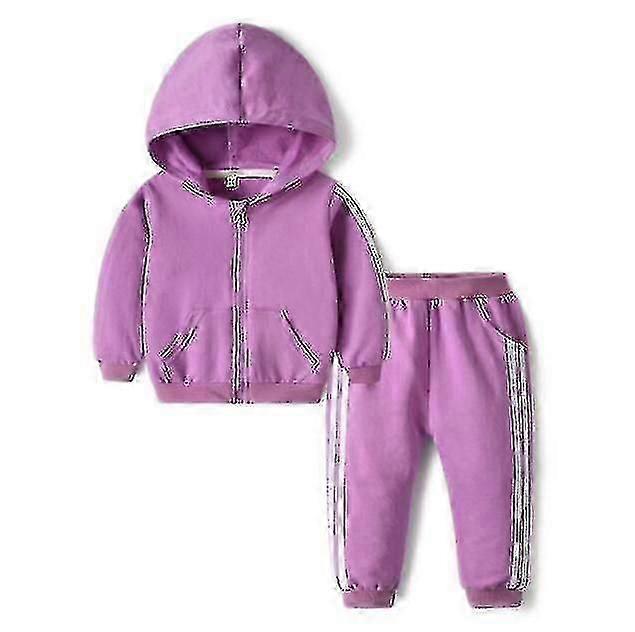 Copii 2buc Hooded Trening Set