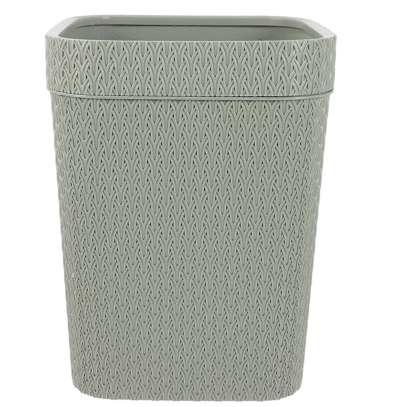 Hemoton 1 Set Decorative Garbage Container Paper Waste BinTrash Storage Bin
