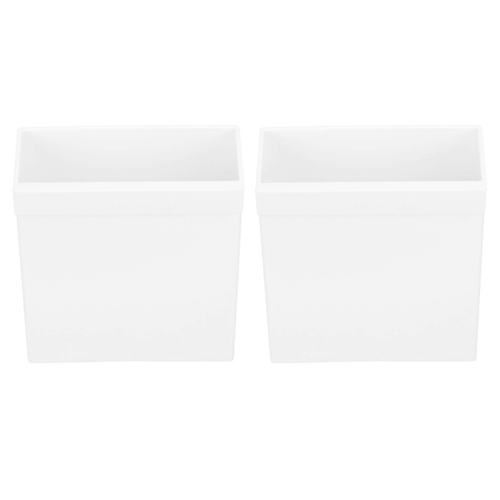 Document Organizer Multifunctional Storage Case Desk Organization ABS Material 3.93X3.73X1.85Inch Repeatable Disassembly Use 2Set