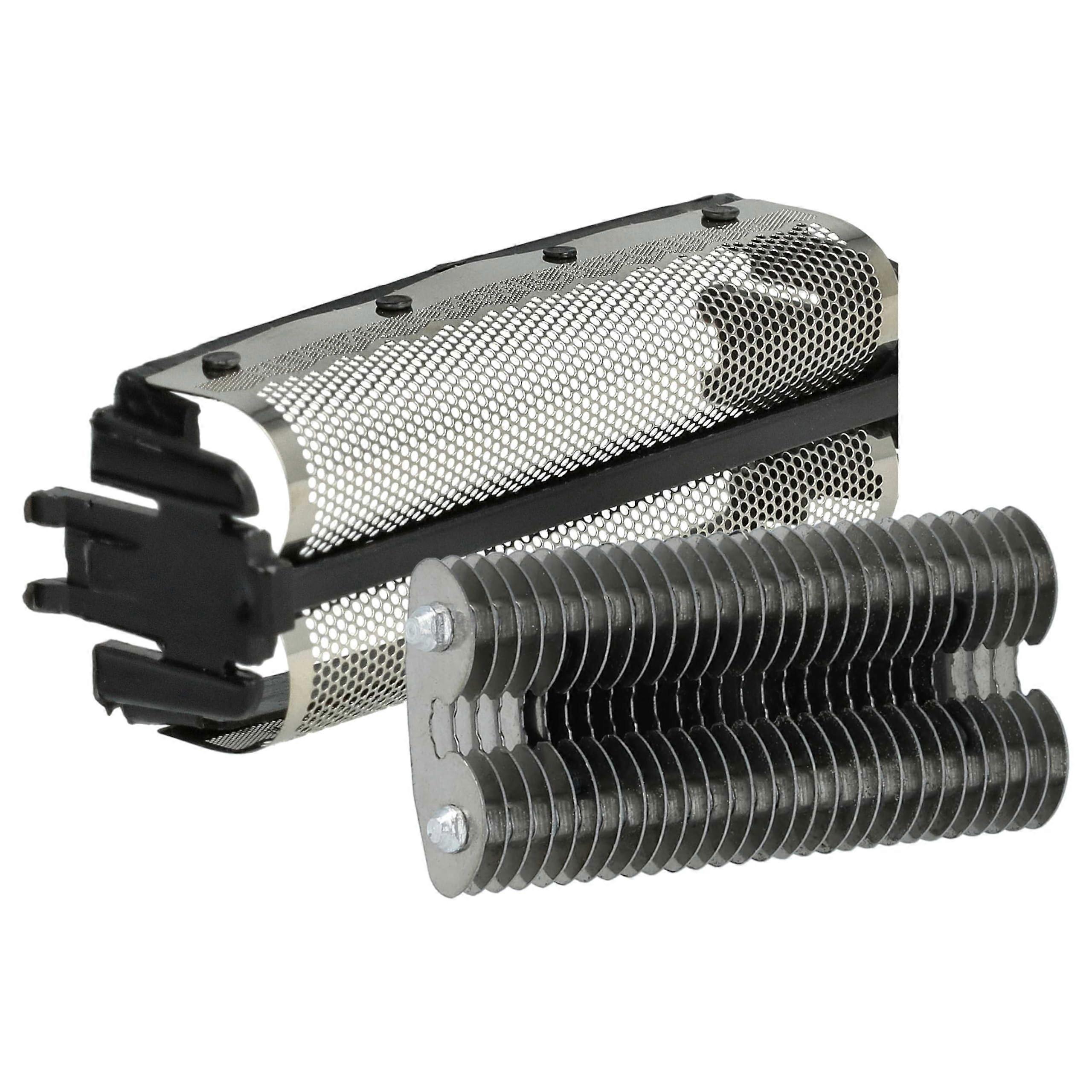 Remington DF56 Electric Shaver Combo Pack of 2 Replacement Parts, Foil & Knife Block, Black/Silver Compatibility
