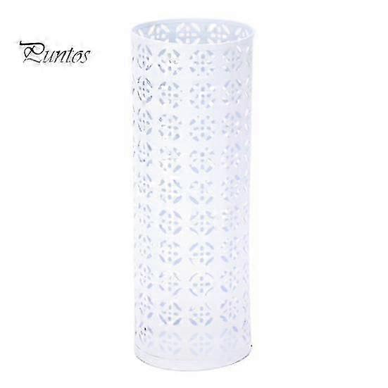 מתלה מעמד מטריה עמיד בפני חלודה עמיד בפני קורוזיה עיצוב קומפקטי מתכת חלול עצמאי מחזיק מטריה עגול סל מארגן