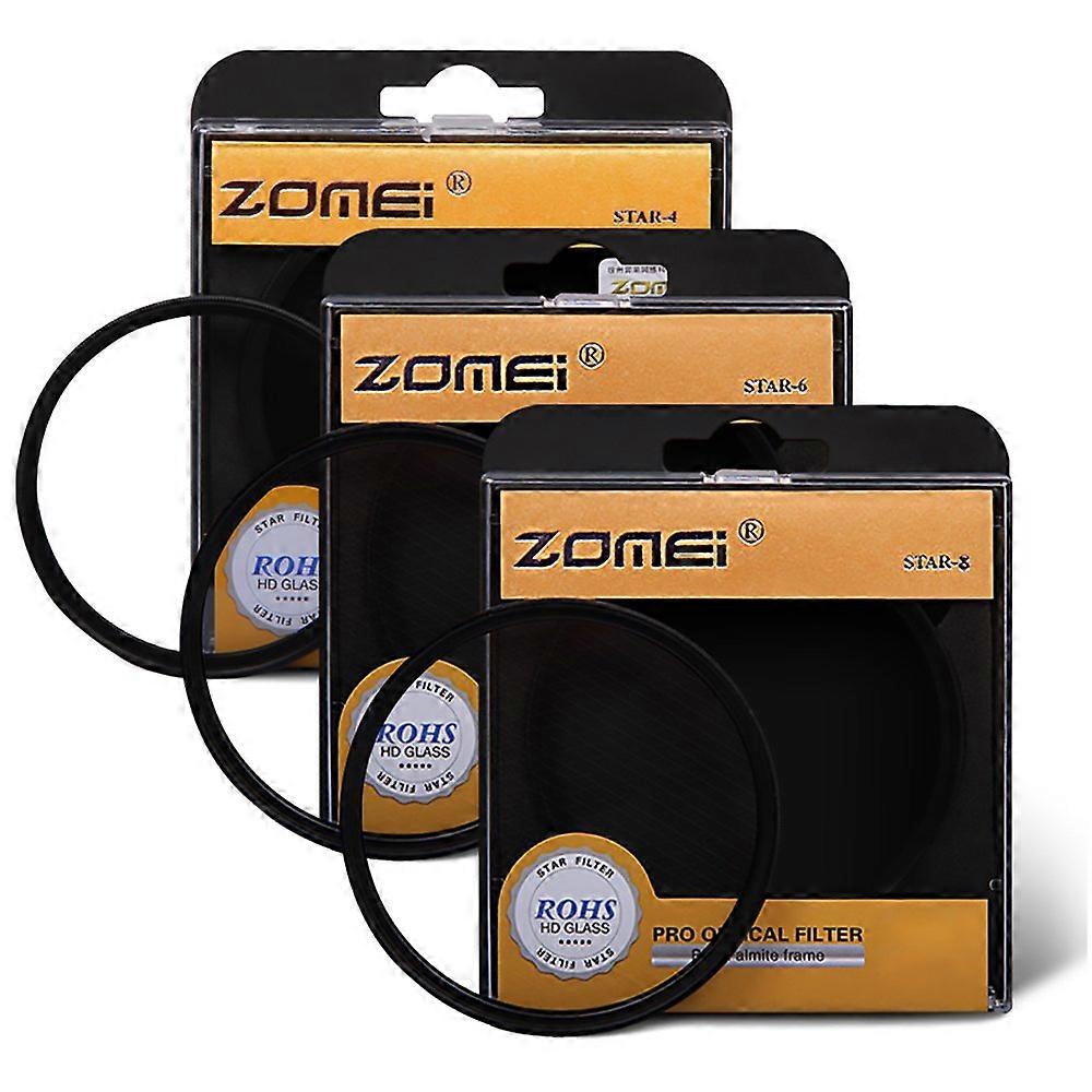 67MM 3pcs 468 Point Star Filter Lens Filter Kit for Nikon D3300 D3200 D3100 D3000 D5300 D5200 D5100 D5000 D7000 D7100 DSLR Camera