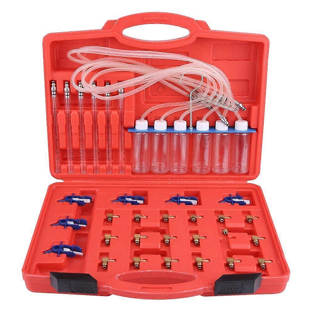 Diesel Injektor Fluss Diagnose Zylinder Common Rail Adapter Tester Kraftstoff Linie Test Tool Kit W/