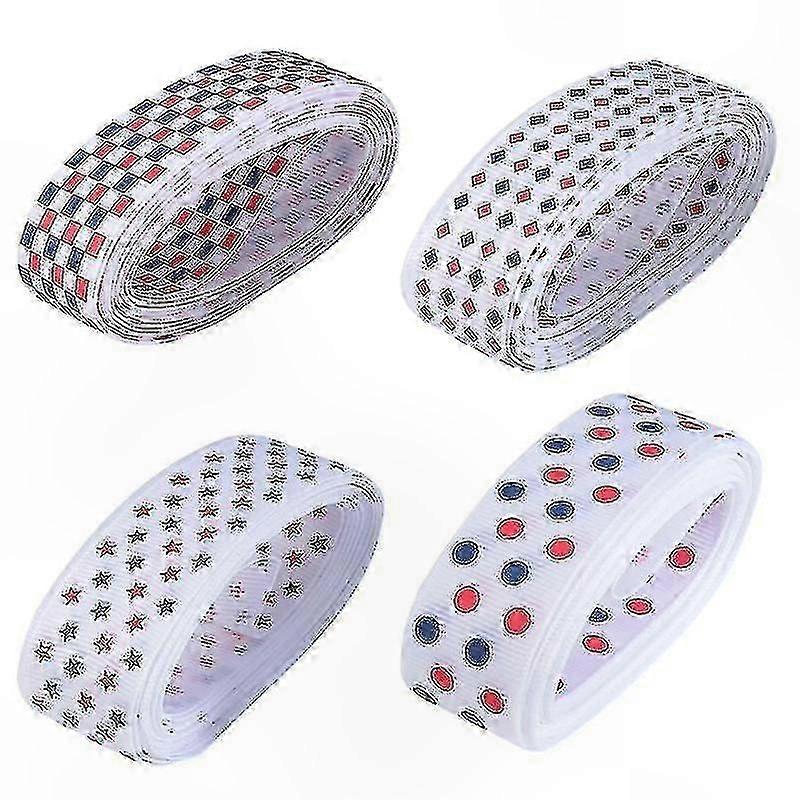 4 Pieces DIY Ribbon Set for Crafting and Decoration Projects