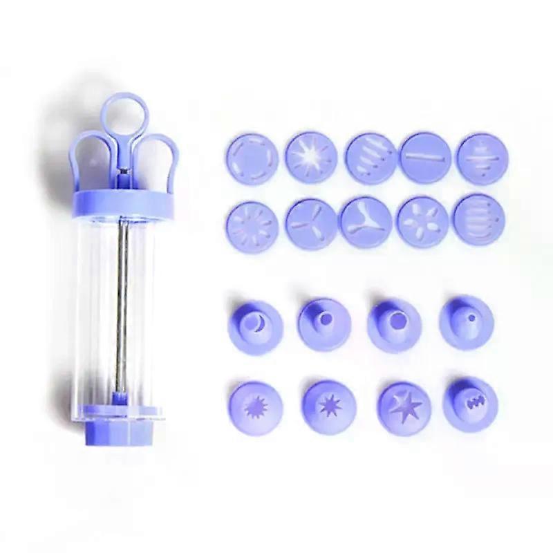 1 Set Sponge Cake Making Pump Cookie Maker Press Cream Cake Decorating Tools Kitchen Mold