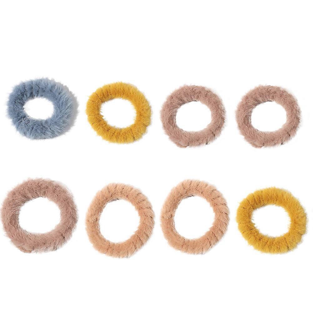 8 قطع عصابات الشعر الملونة للفتيات تصميم بسيط مكتب المنزل حزب جودة دائمة