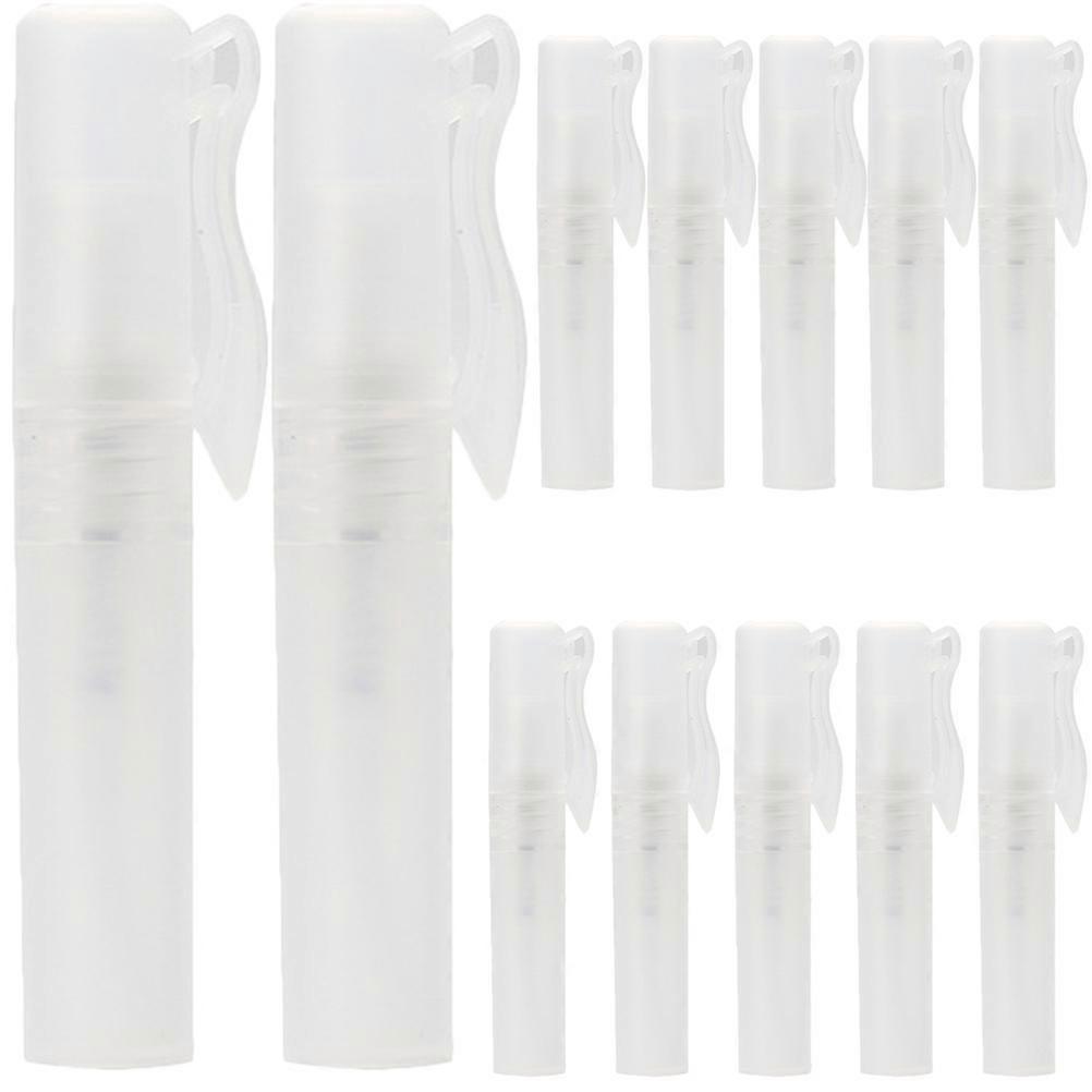Transparent Mini Spray Bottles 12Pcs Ideal For Travel And Everyday Use Compact Refillable Storage Solutions