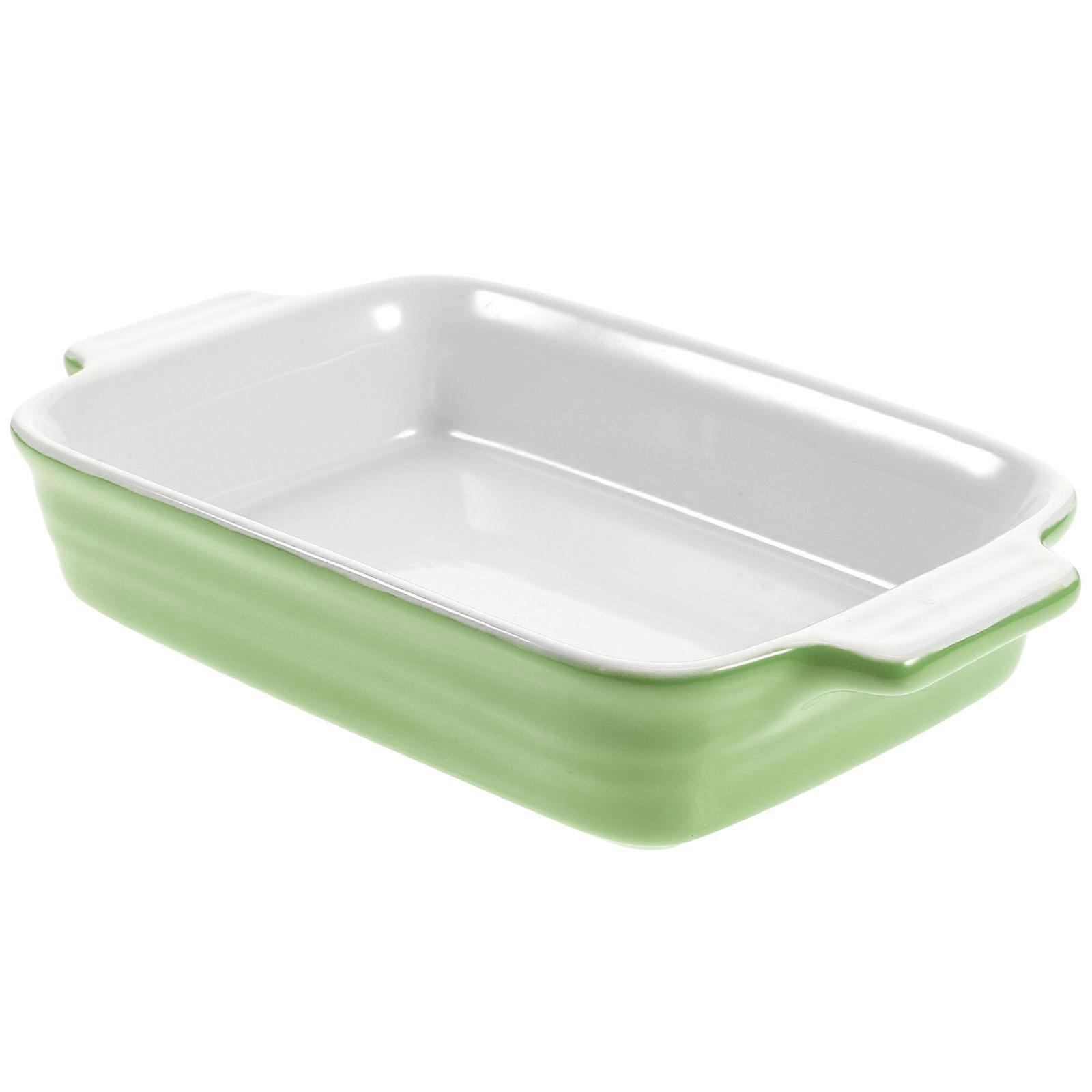 Ceramic Baking Tray 1Set Ideal For Bakeries And Households In Red Color Stylish Design Suitable For Various Occasions
