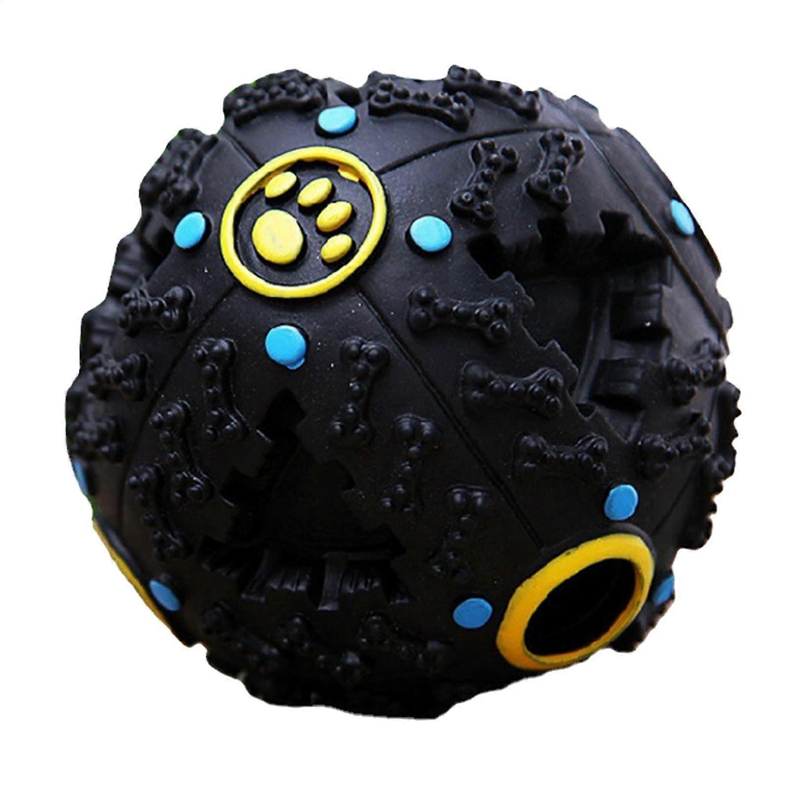 Frog shovel for dogs, interactive sound and chew dispenser, stimulate activity with rubber bites, puzzle, ball game, training toy black 1