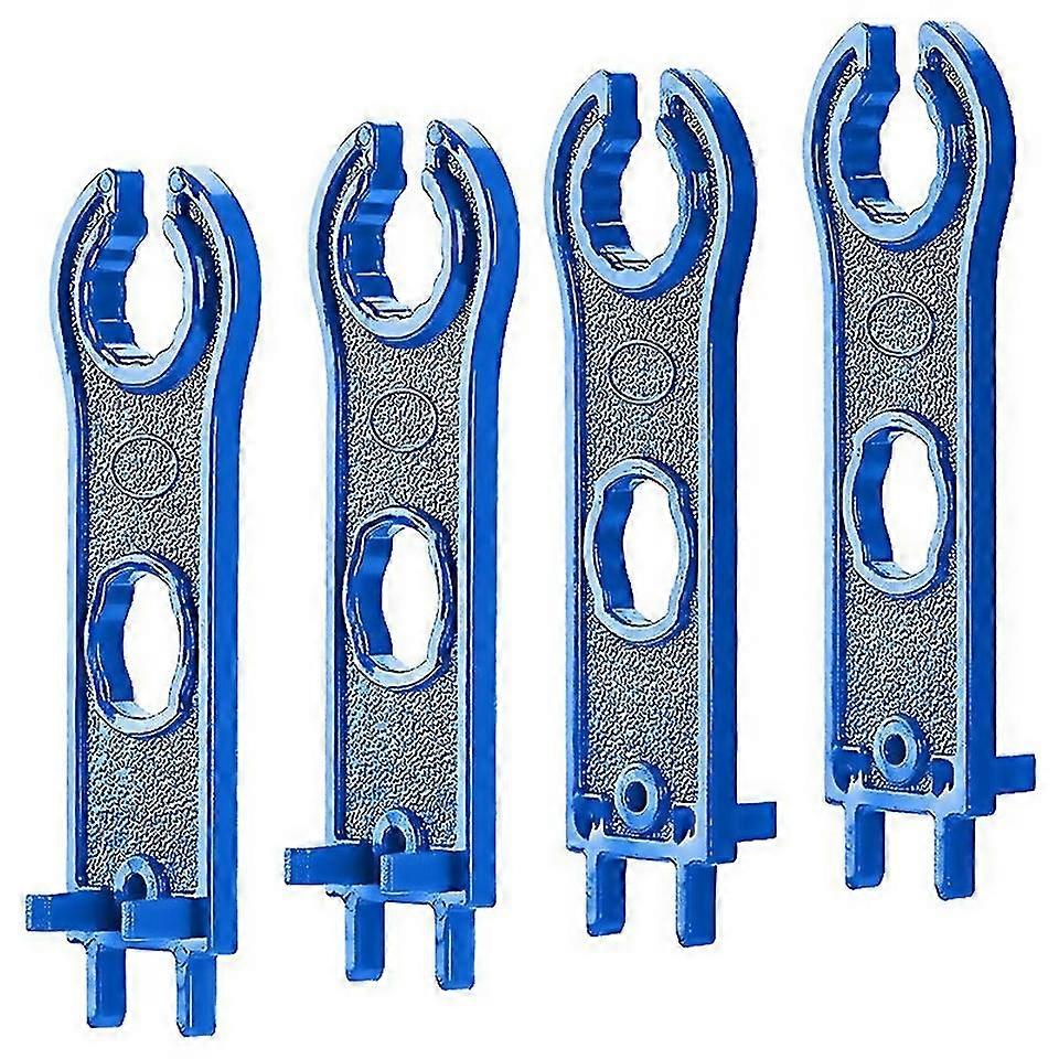 For 4pcs solar connector tool wrenches solar panel connector assembly tool for mc4 connectors plasti