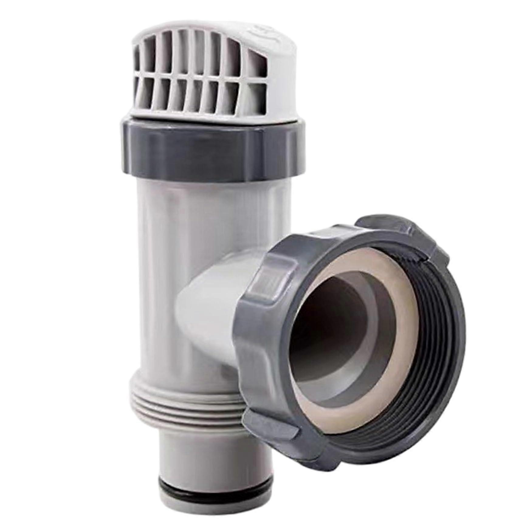 Plunger Valves for Above Ground Pool, On/Off Pool Plunger Valve for Pump 28635EG 28633EG 28671EG Valves for Above Ground Valve Hose Connector