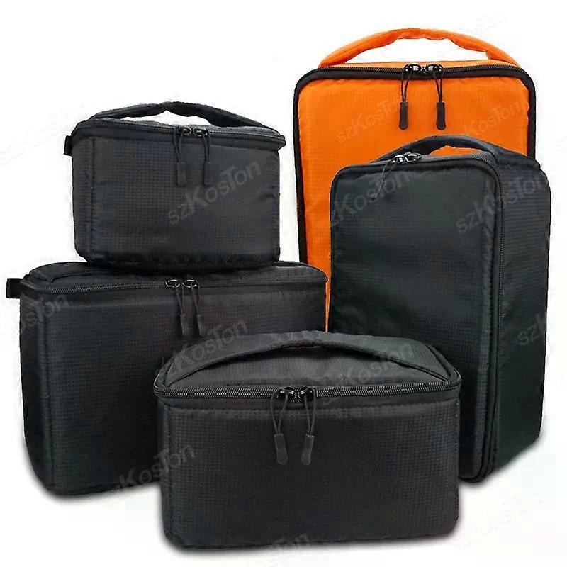 Waterproof DSLR Camera Inserts Bag Portable Inner Partition Padded Protector Bag Super Thick Drop-Proof Liner Inserts Handbag