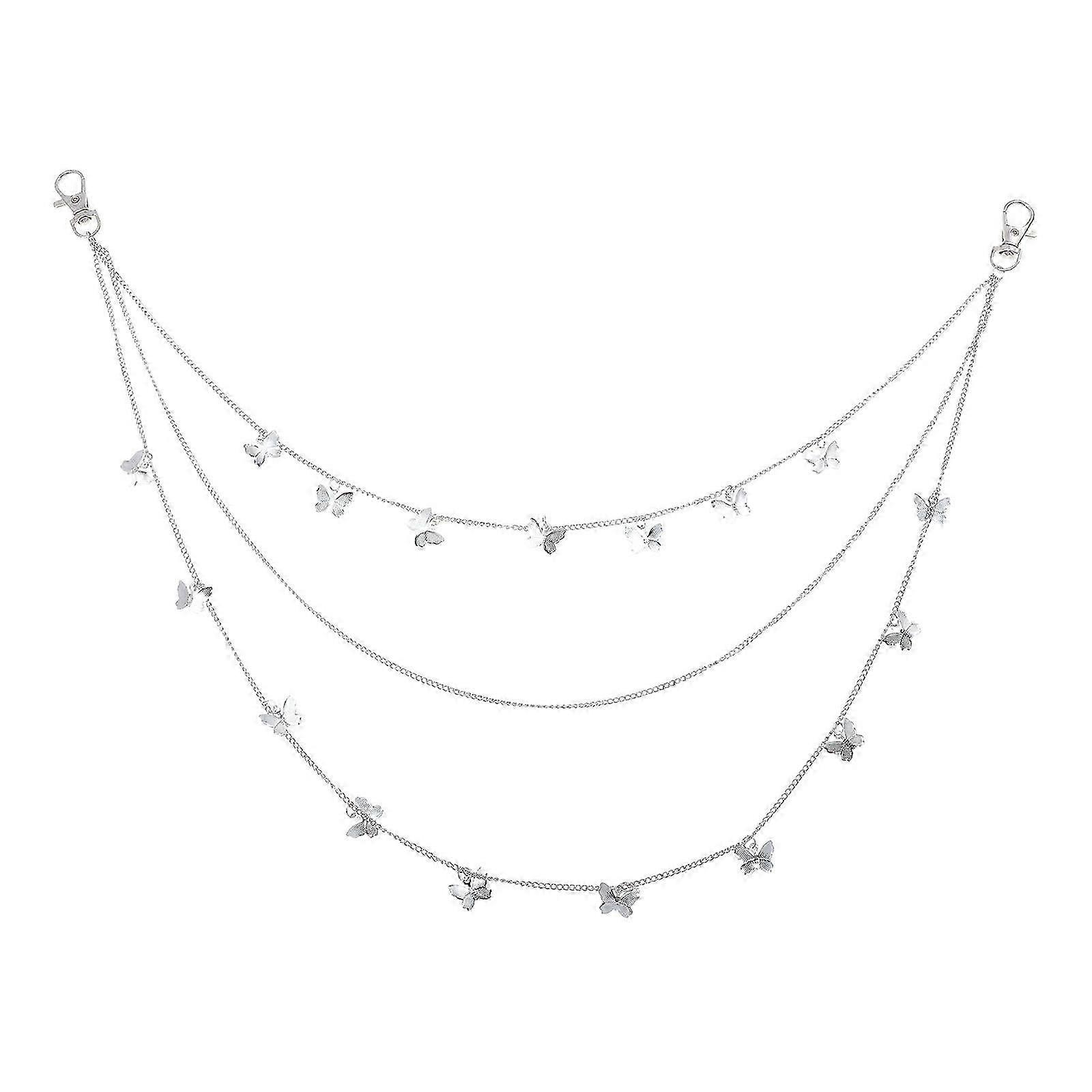 Multi-use Body Chain Waist Chain Trouser Decorative Chain Bag Replacement Chains