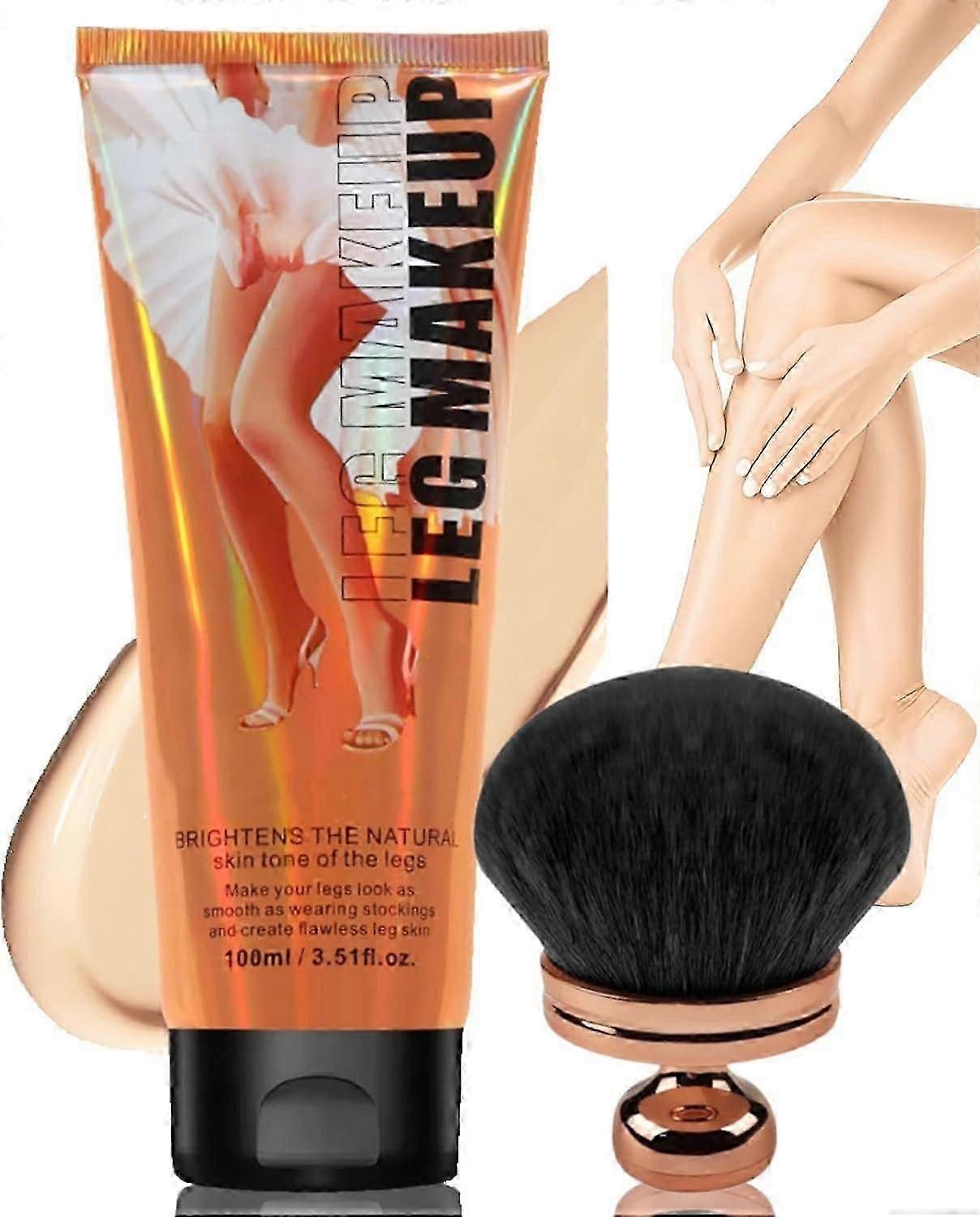Waterproof Leg Makeup - Long-Lasting Coverage for Tattoos & Complexion Perfection