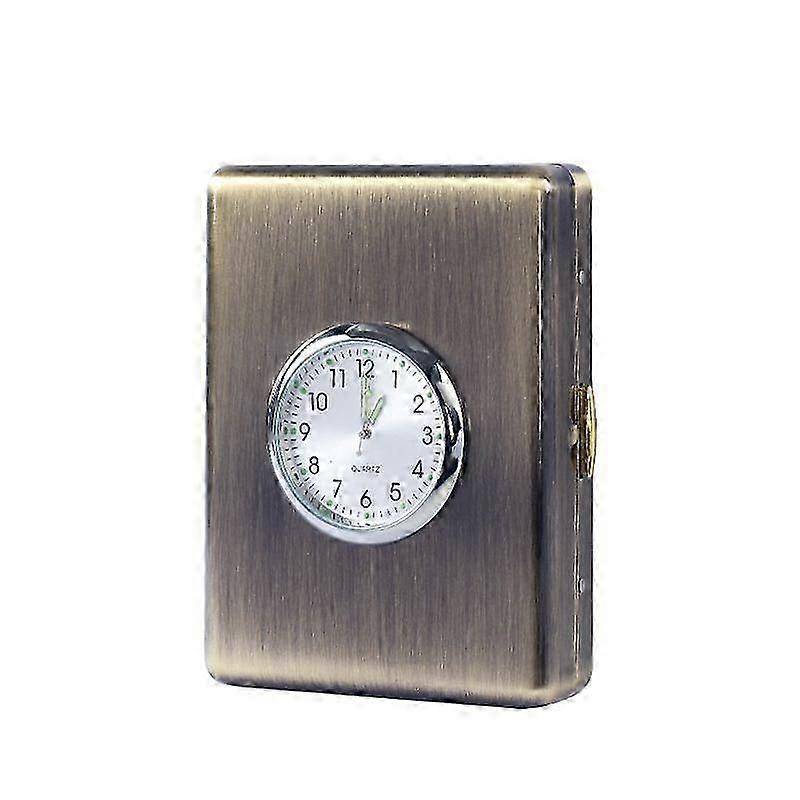 9-Piece Mechanical Watch Metal Cigarette Case