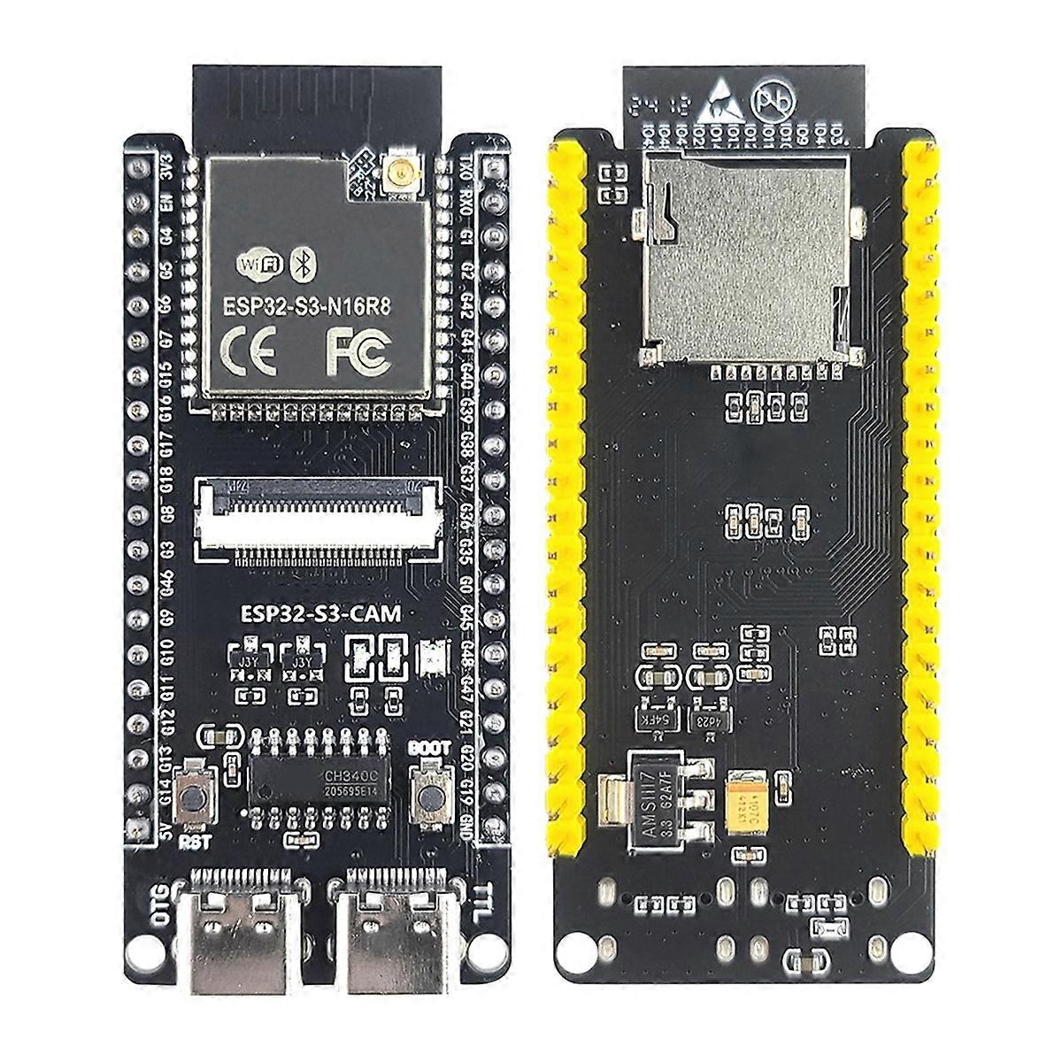 2Pcs ESP32 S3 Development Board 2.4G Wifi Module