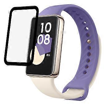 For Honor Band 9 Screen Protector Black Edges PMMA Watch Screen Film
