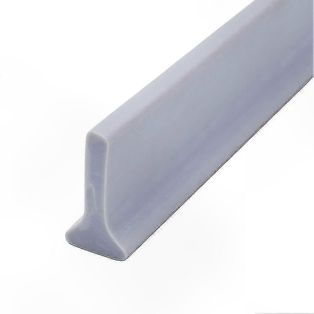 Silicone Bathroom Water Stopper Strip for Shower Flood Barrier and Dry-Wet Separation Solution