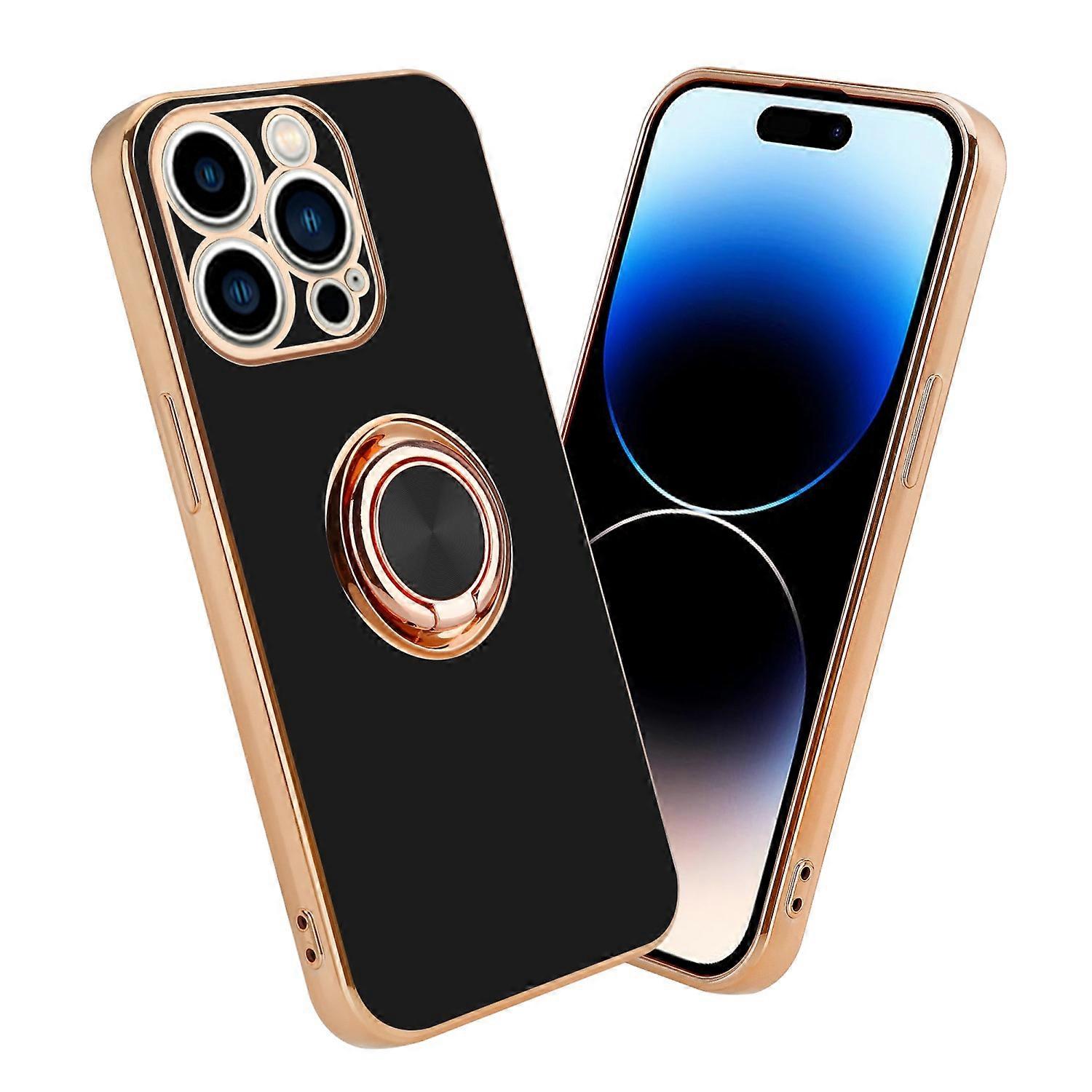 iPhone 14 PRO MAX Case TPU Protective Case - with Camera Protector and Ring