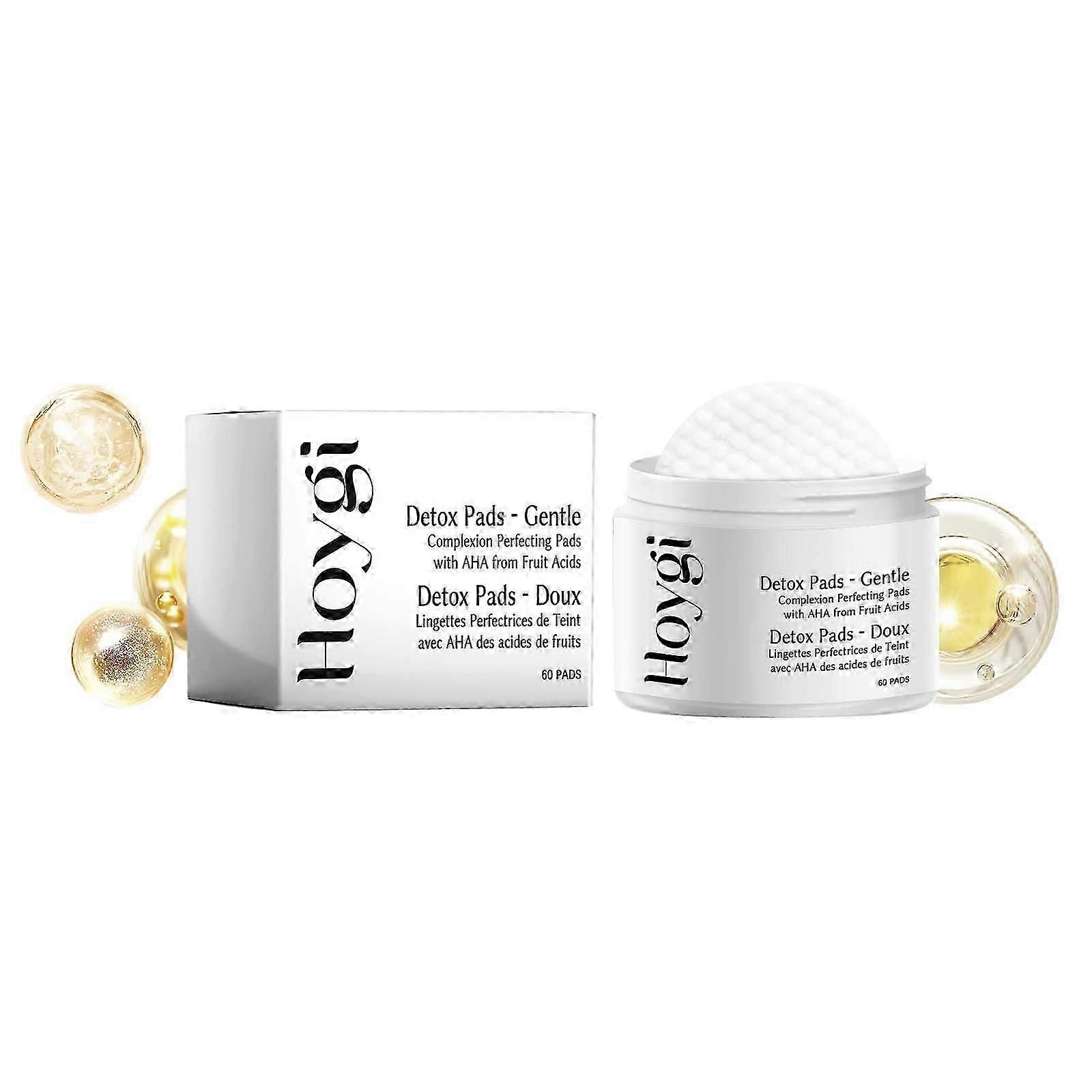 Hoygi facial cleansing pad gently cleanses blackheads, pimples, closed pores, delicate pores, moisturizes and brightens the skin