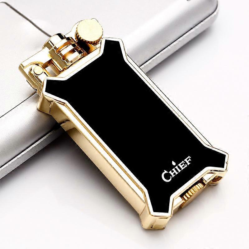 Resin Craft Kerosenes Lighter Ultra-thin Windproof Flames Lighter Men's Present