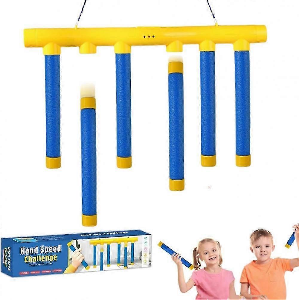 Reflex Challenge Game with Falling Sticks & Hand Eye Coordination Training