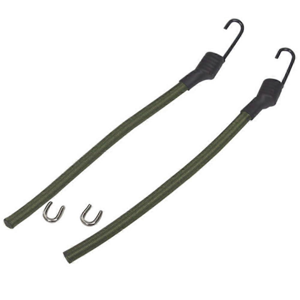 Helmet Bungee Strap Elastic Rubber Band Cord For Tactical Hat Green