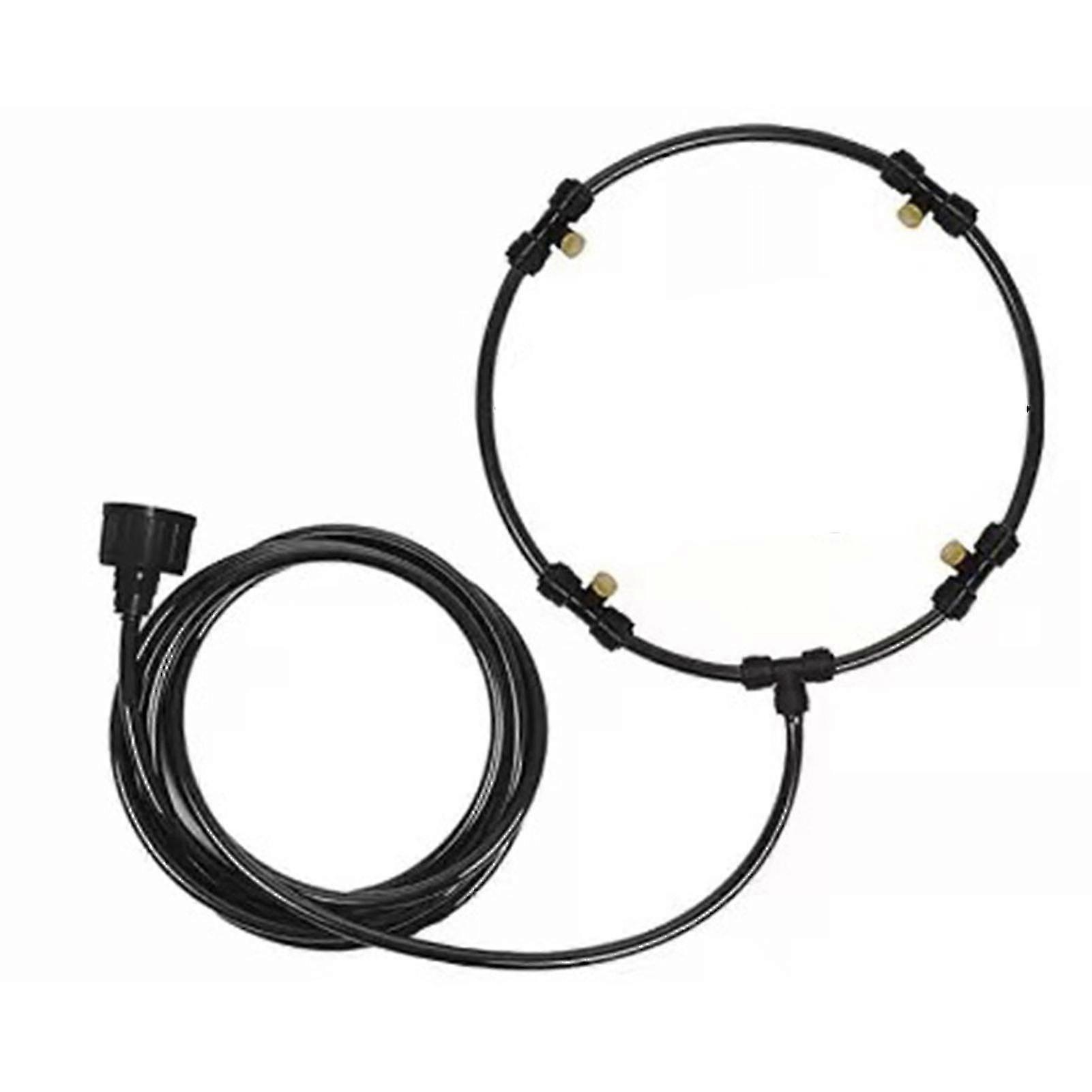 Outdoor Fan Misting Spray Kit Easy Installation Efficient Cooling S...