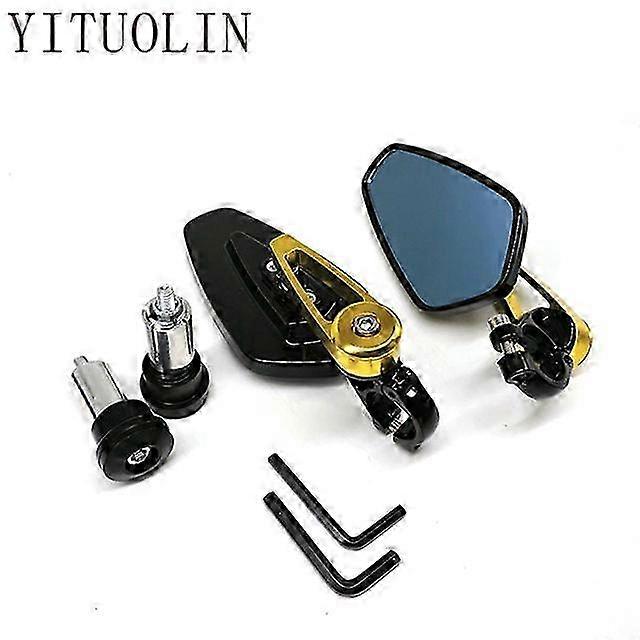 Rearview Mirror Motorcycle Handlebar Side Hand Mirrors For DUCATI C...